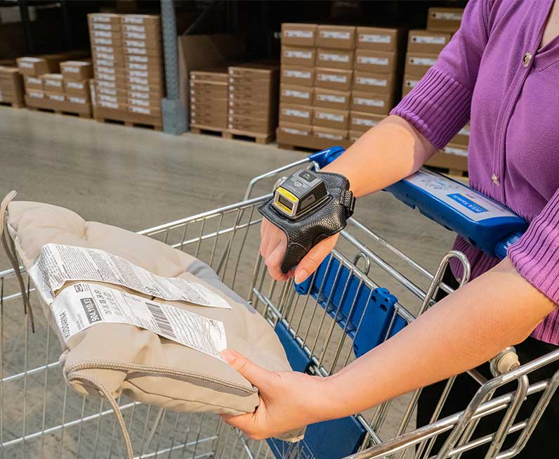 Wireless Glove Barcode Scanner GS02