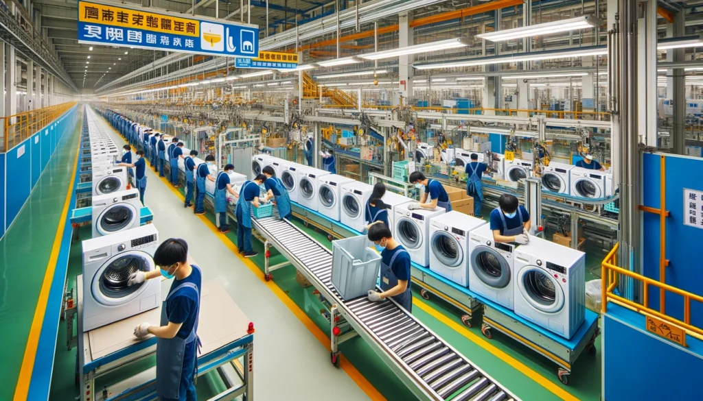 Haier production line