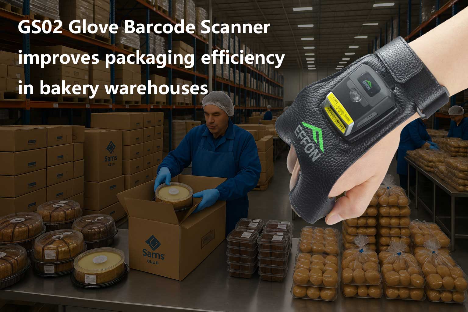 GS02 Glove Barcode Scanner