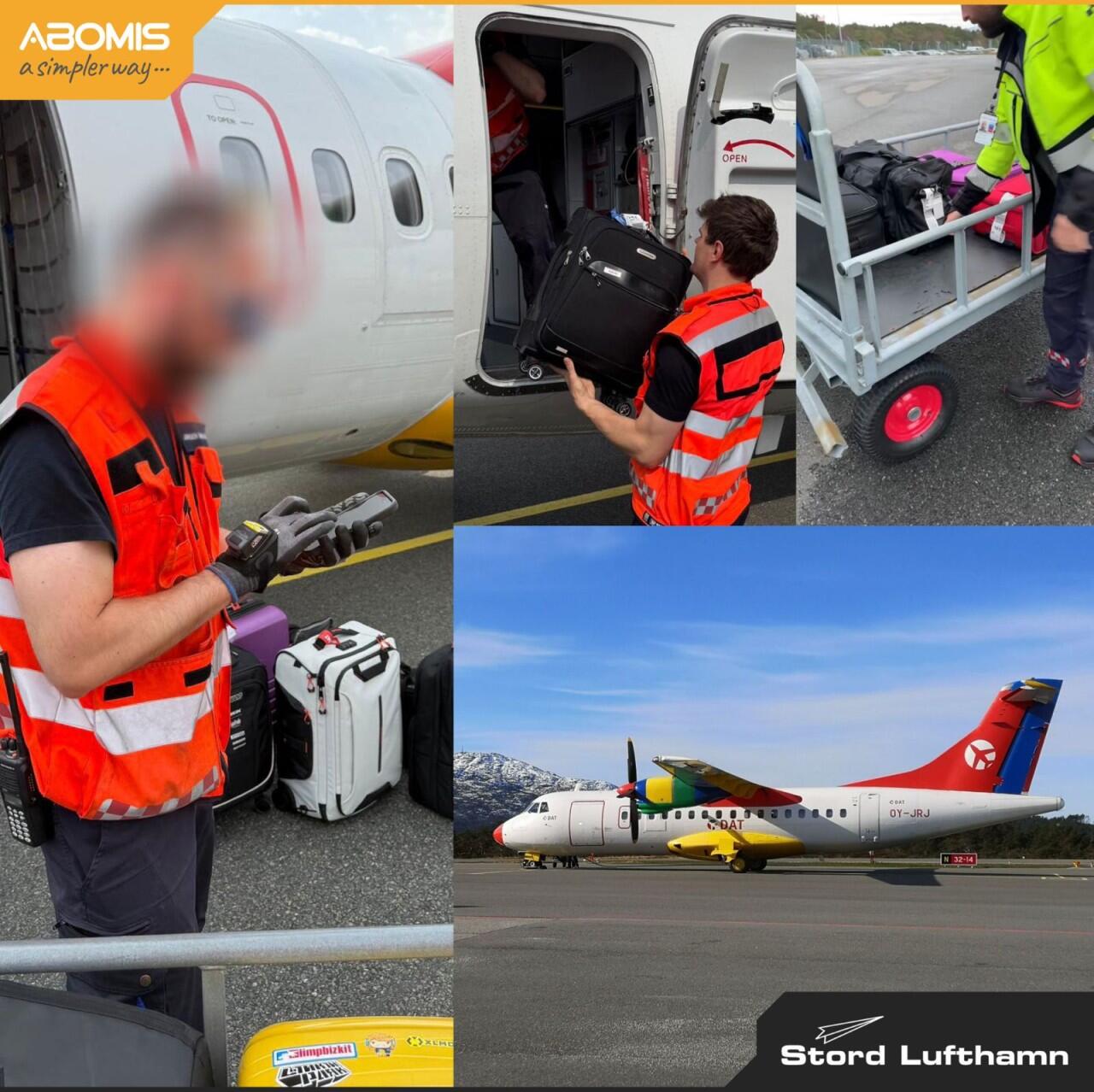 Wearable Glove Barcode Scanner for Airport ground luggage scanning