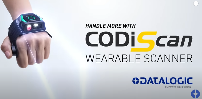 Datalogic CODiScan Hans Free Scanner