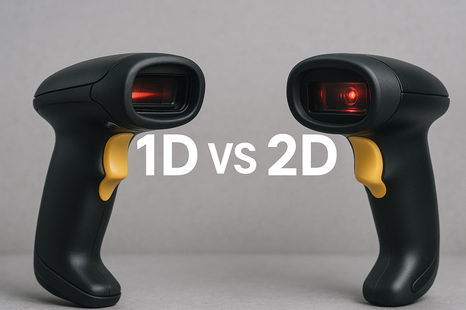 1D vs 2D barcode scanner