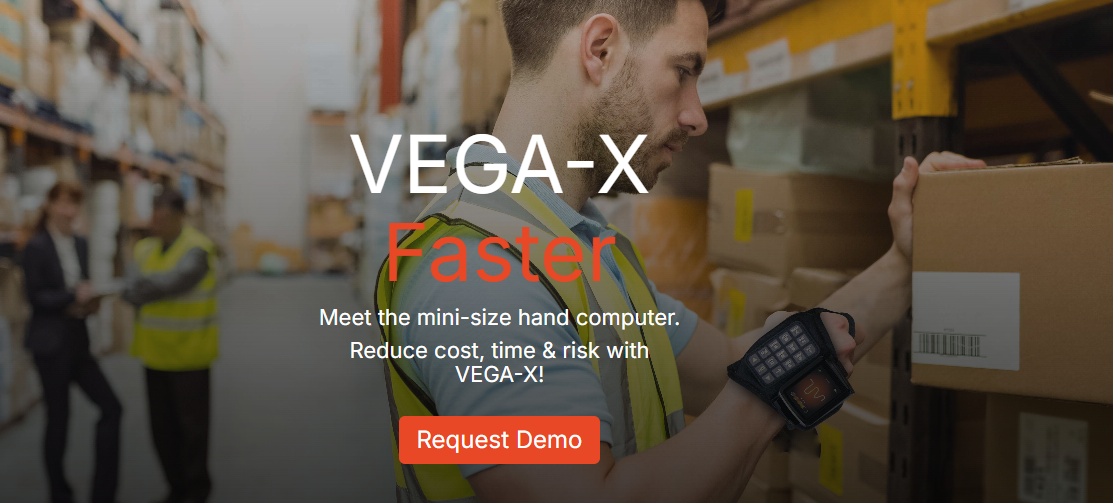 Thread in Motion Glove Barcode Scanner