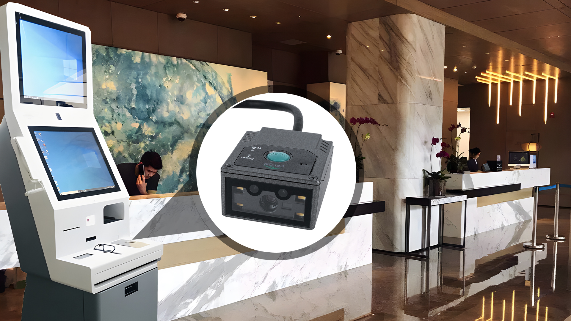 Fixed Mount Barcode Scanner