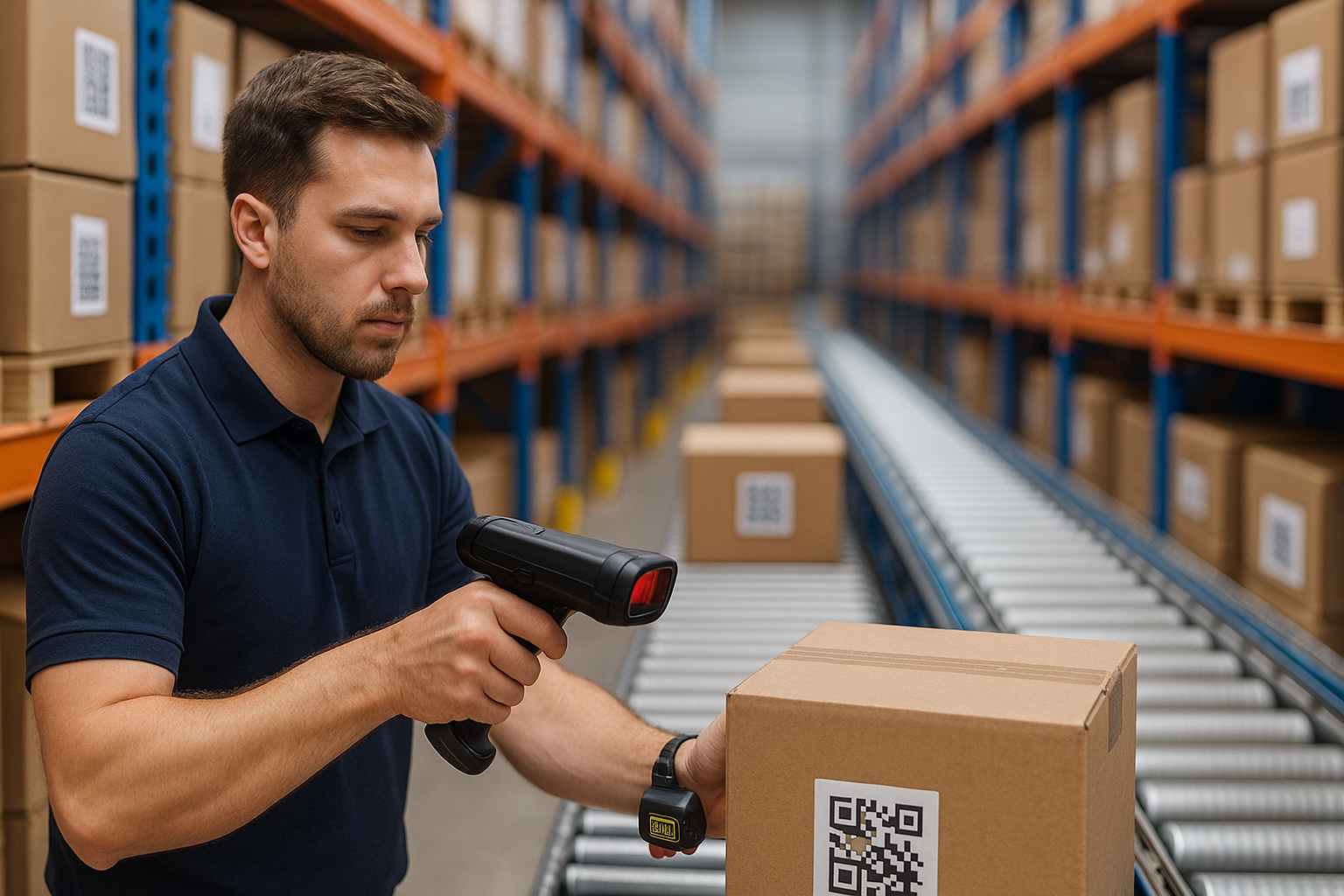 Warehouse Barcode Scanner