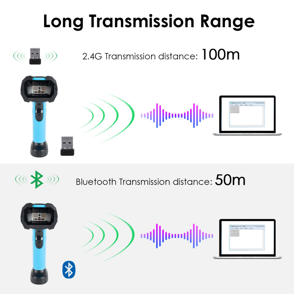Industrial Barcode Reader Handheld Scanner