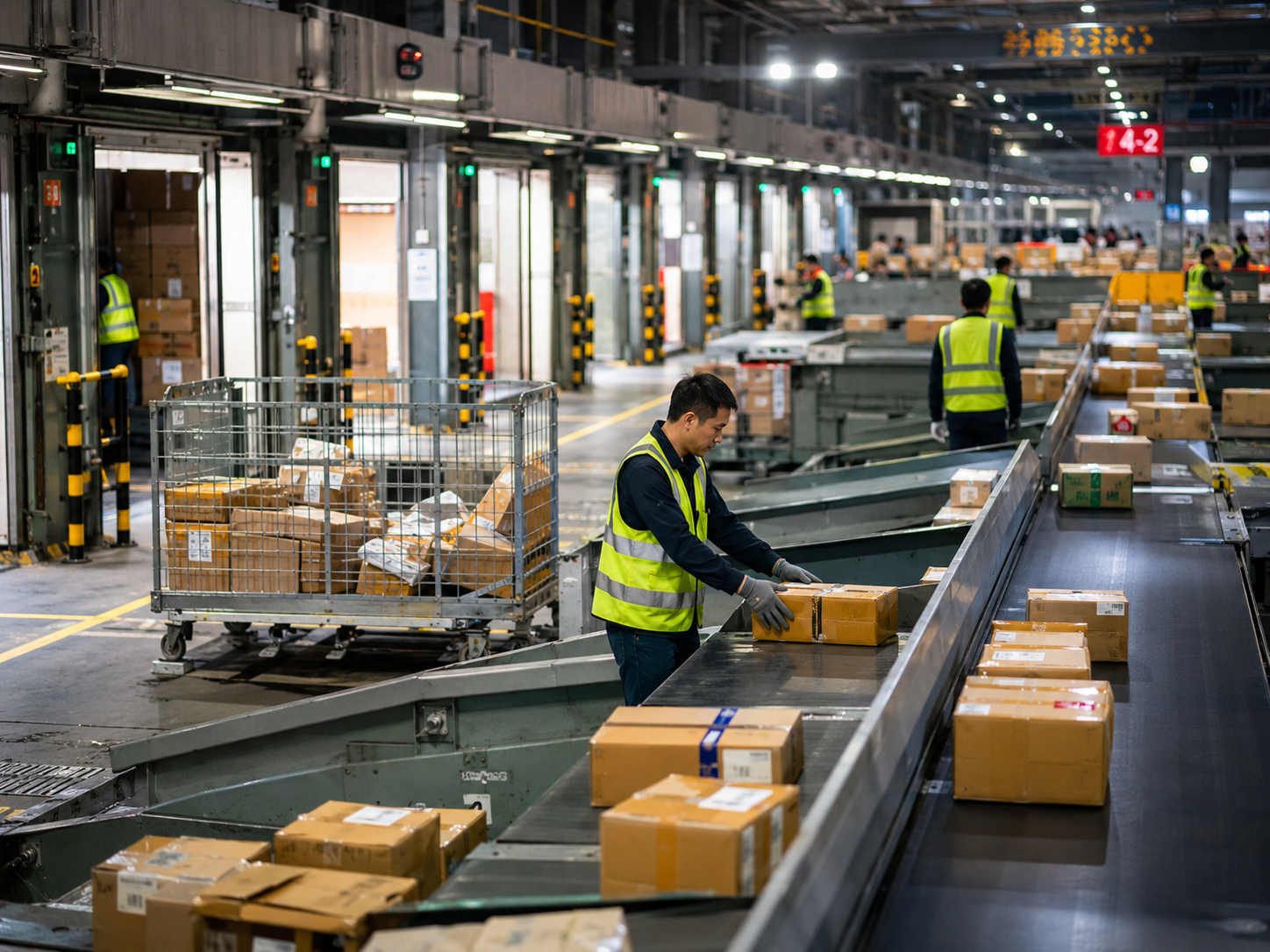 Wearable Scanner for Logistics & Delivery Express